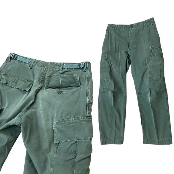 Vietnam Tropical Combat Trousers Rip Stop Pants 8405-935-3308 / 30 x 26 - - Picture 1 of 5